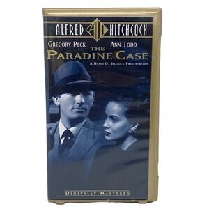 Alfred Hitchcock - The Paradine Case 1947 Film VHS 1998 Anchor Bay Gregory Peck